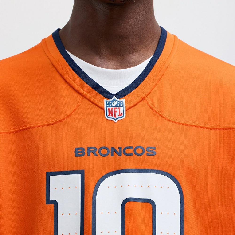 Bo Nix Denver Broncos Player Game Jersey - Orange on sale