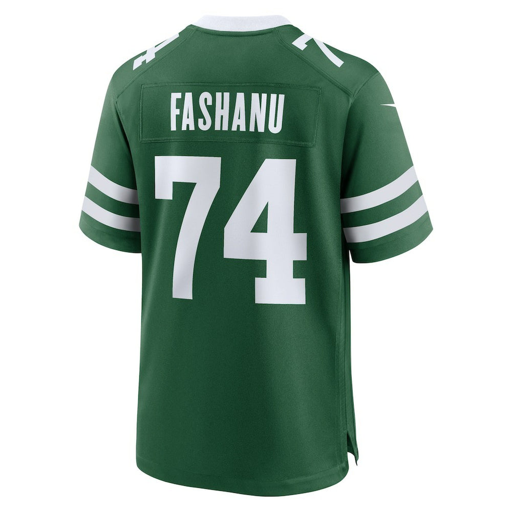 Olu Fashanu New York Jets Player Game Jersey - Gotham Green discount