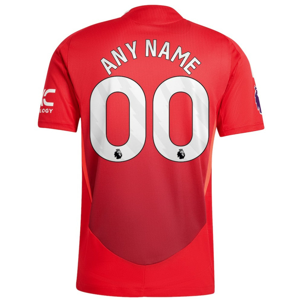 Manchester United 2024/25 Home Custom Jersey - Red sale