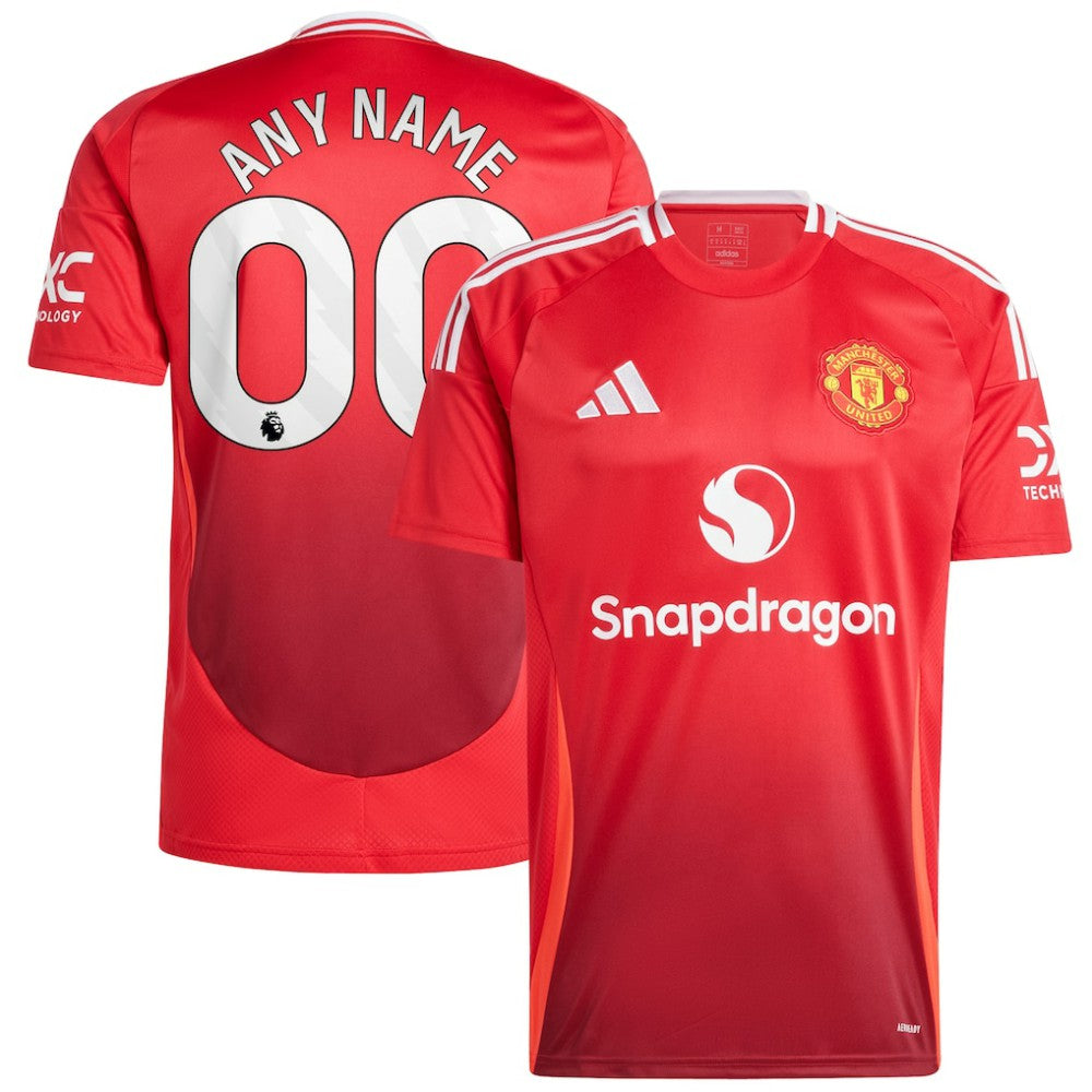 Manchester United 2024/25 Home Replica Custom Jersey - Red outlet