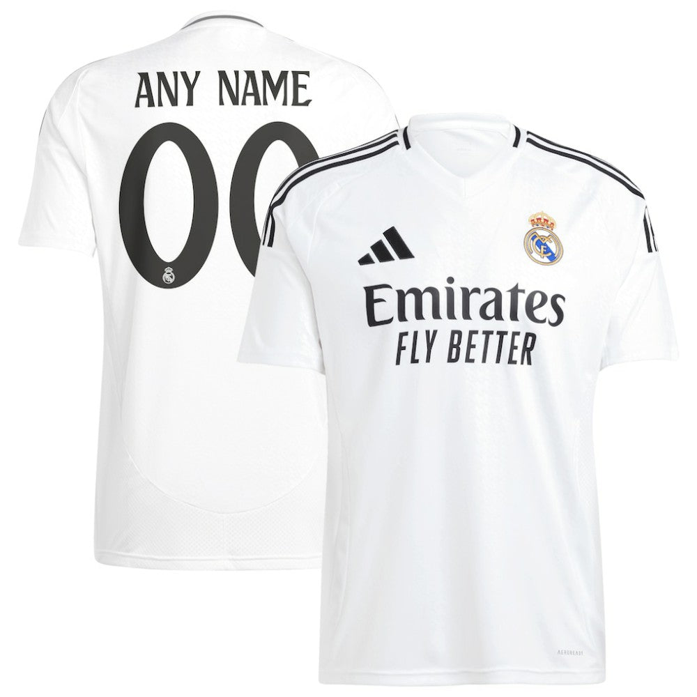 Real Madrid 2024/25 Home Replica Custom Jersey - White shop
