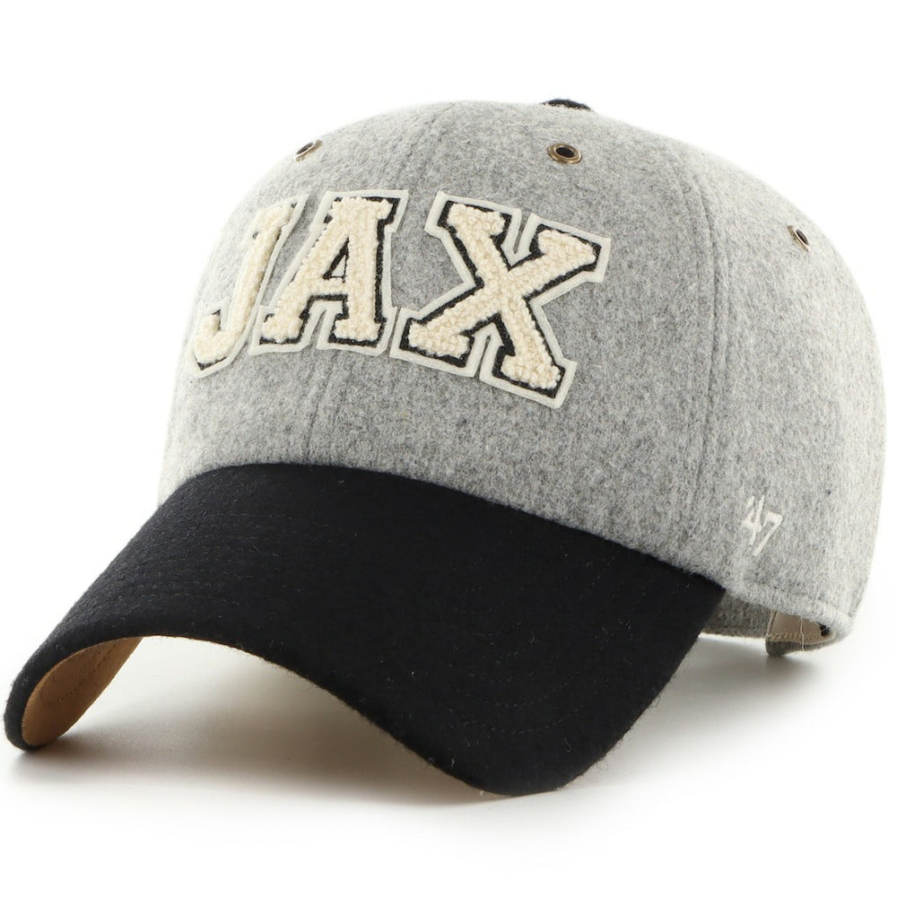Jacksonville Jaguars Stoney Clover Lane x '47 Unisex Block Clean Up Adjustable Hat - Gray/Black discount
