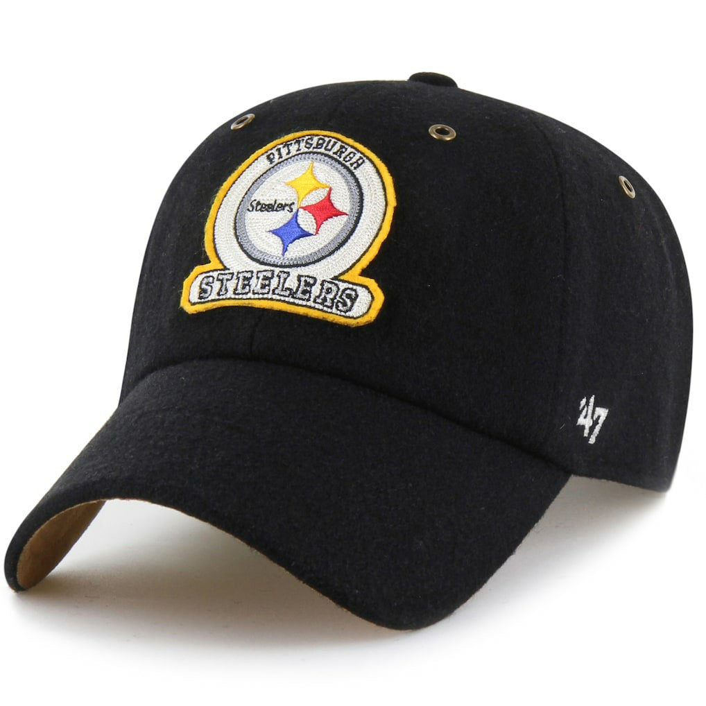 Pittsburgh Steelers Stoney Clover Lane x '47 Unisex Field Goal Clean Up Adjustable Hat - Black on sale