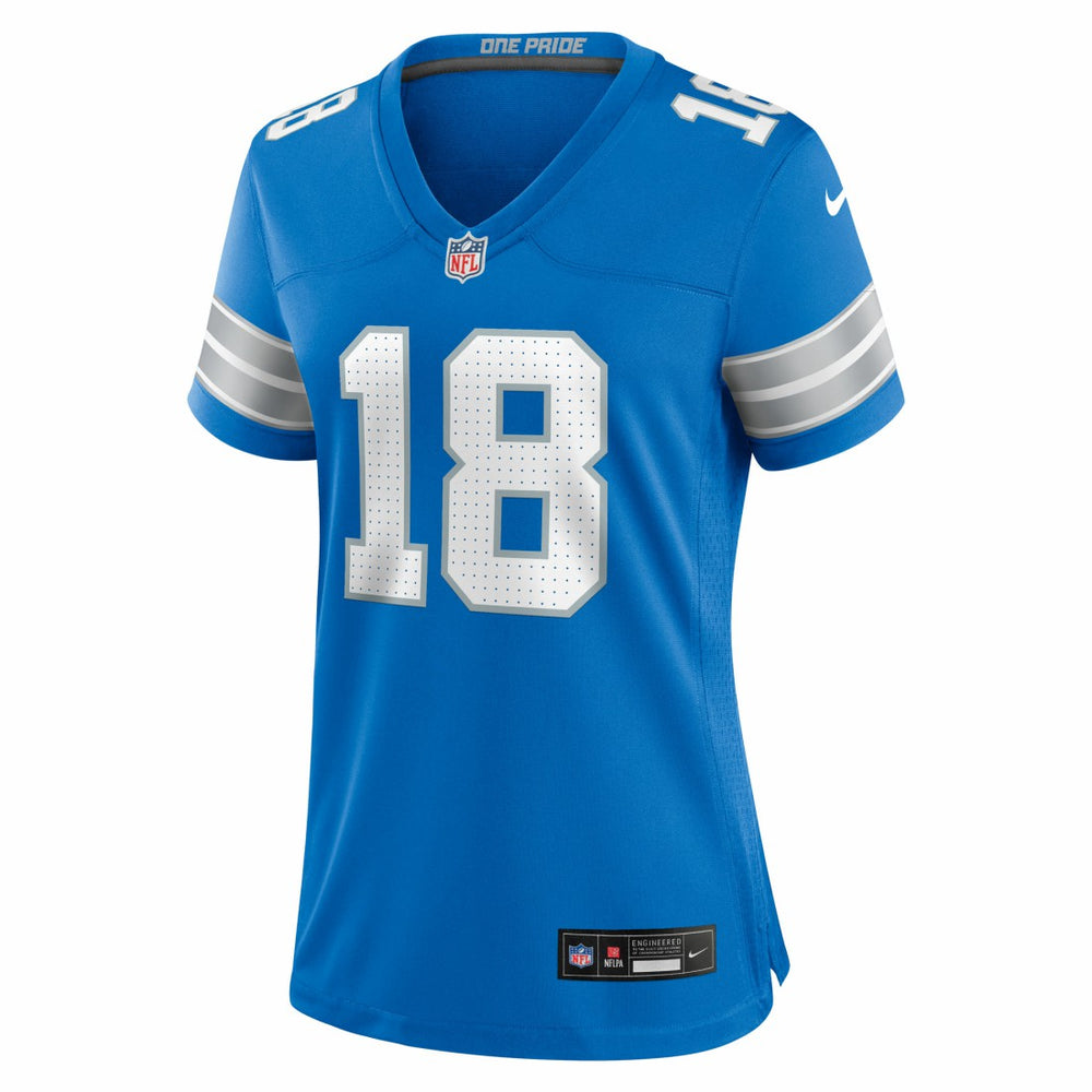 Isaac TeSlaa Detroit Lions Women's Game Player Jersey - Blue for sale