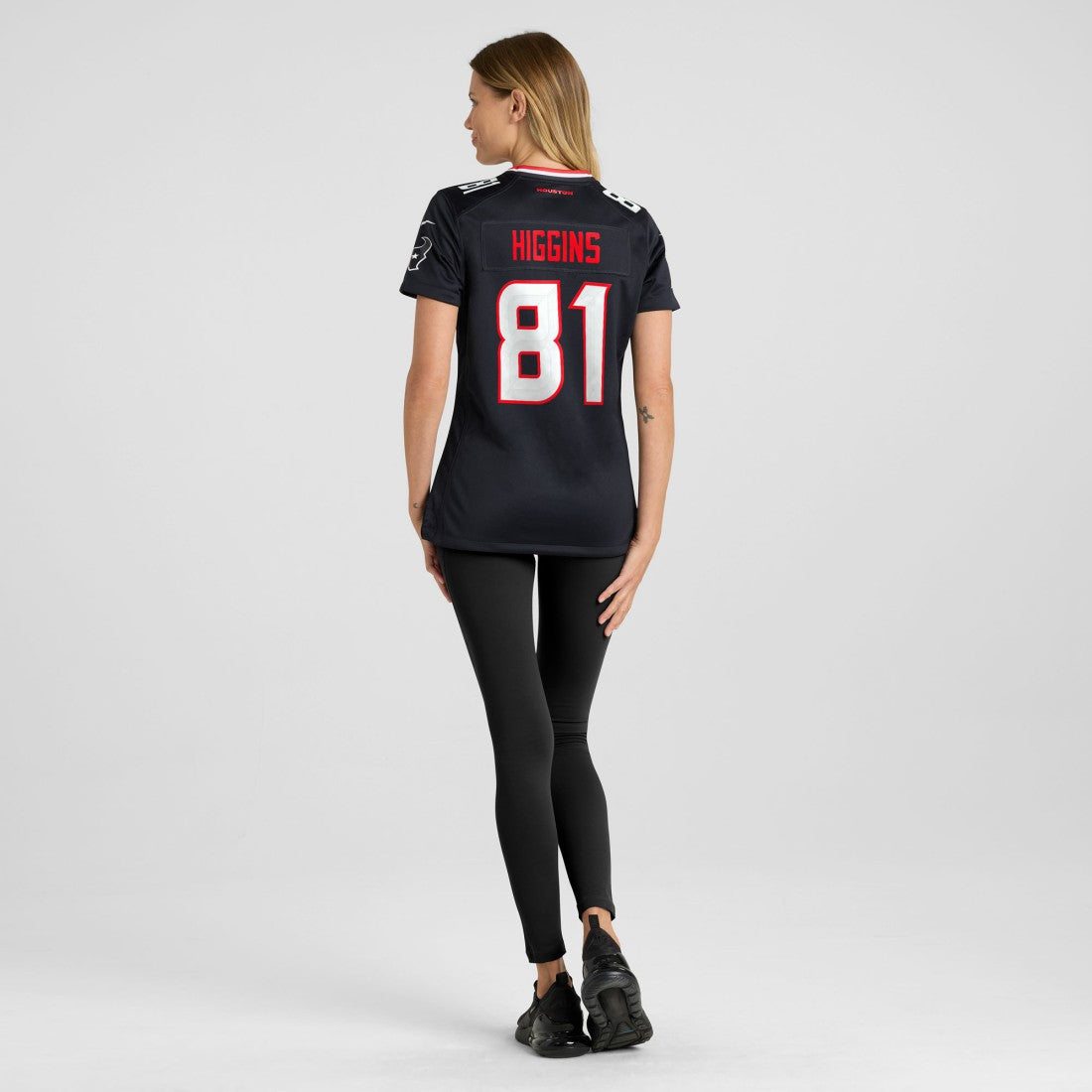 Jayden Higgins Houston Texans Women's Game Jersey - Navy online