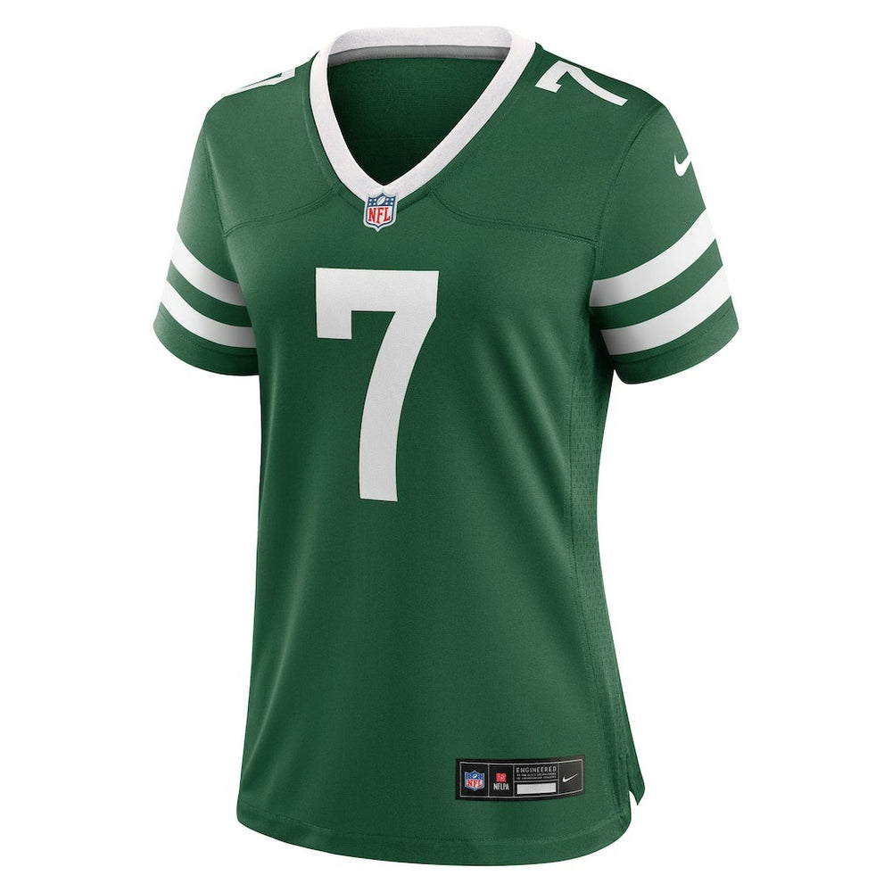 Justin Fields New York Jets Women's Game Jersey - Legacy Green sale