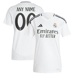 Real Madrid Women's 2024/25 Home Replica Custom Jersey - White for sale