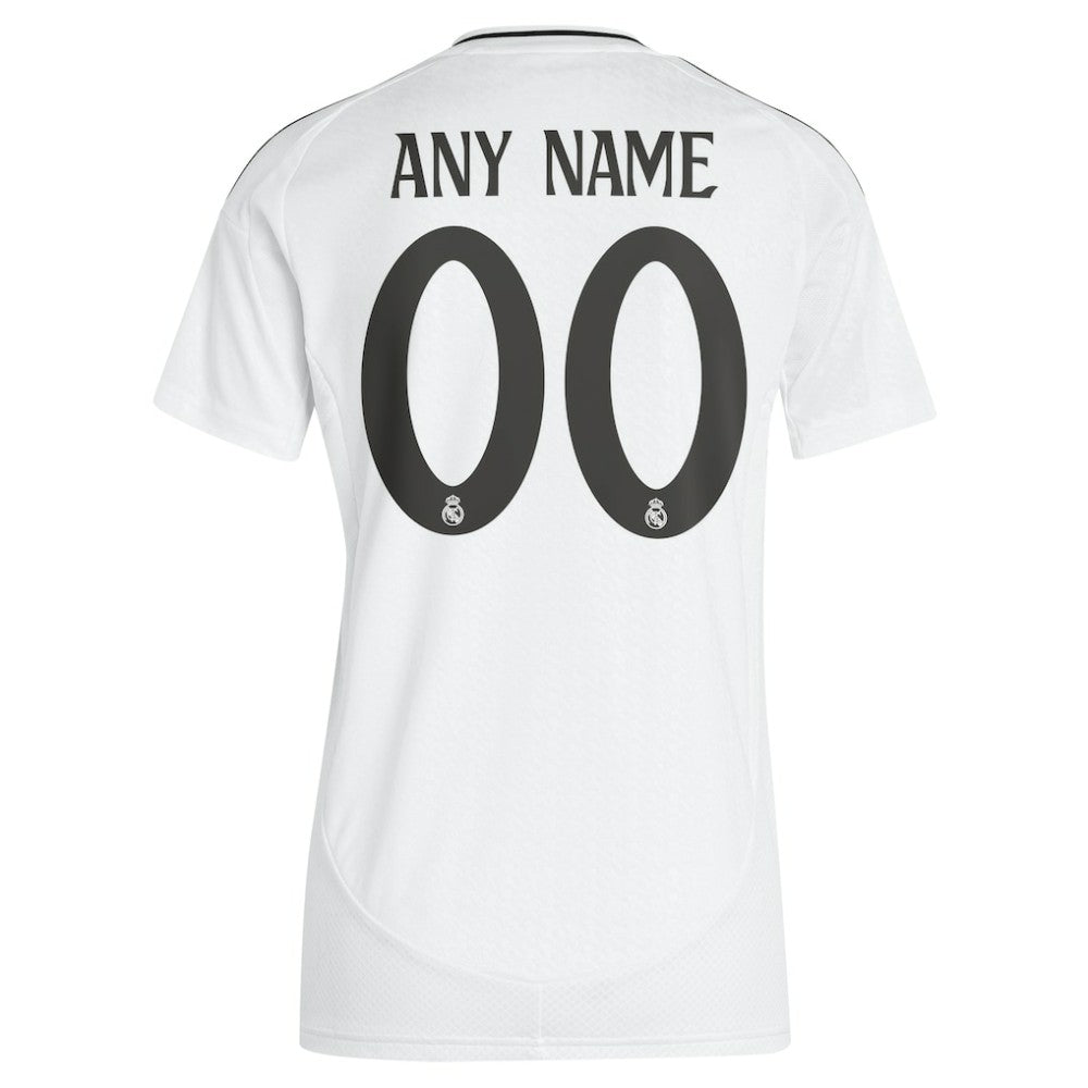 Real Madrid Women's 2024/25 Home Replica Custom Jersey - White for sale