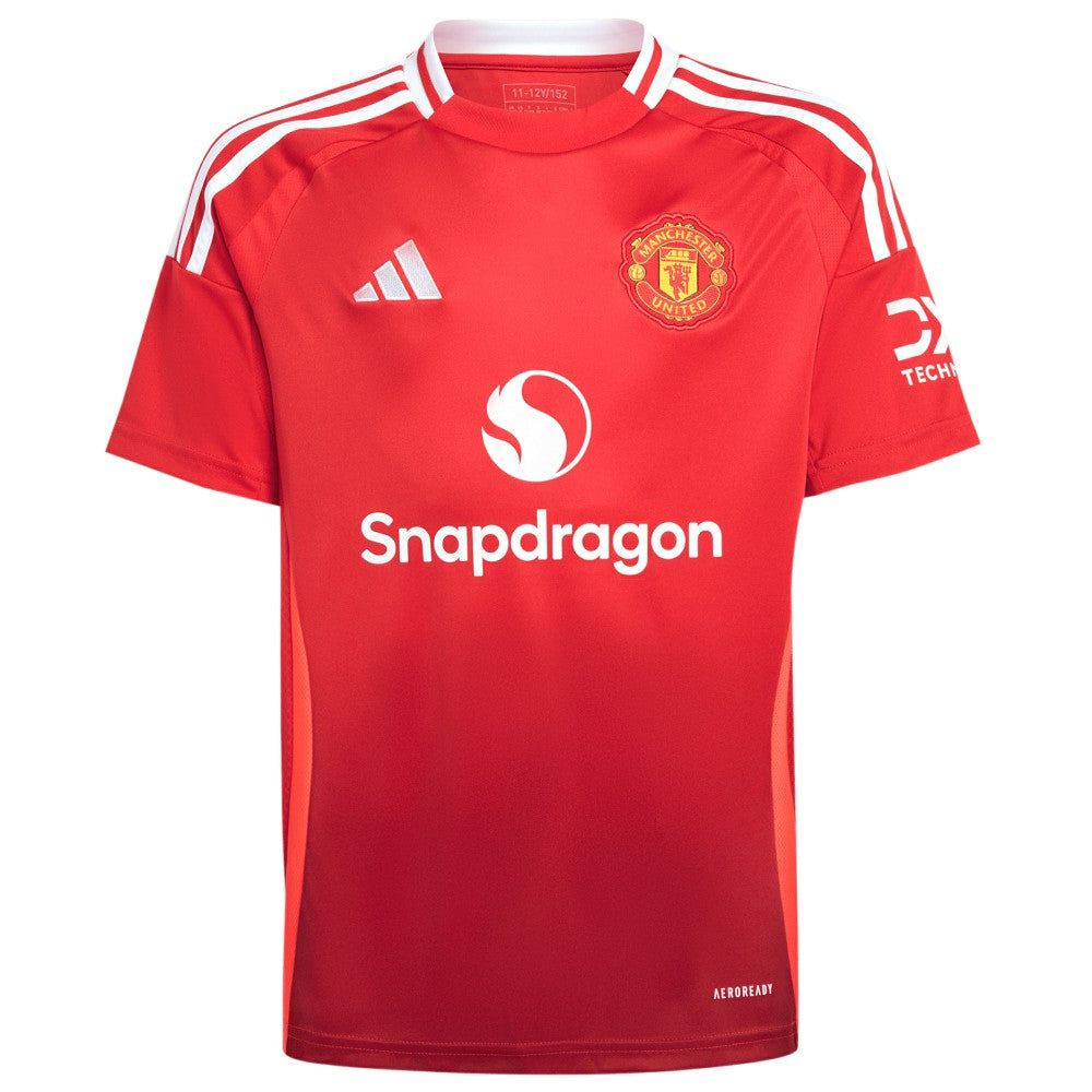 Manchester United Youth 2024/25 Home Replica Custom Jersey - Red cheap