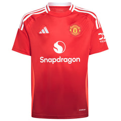 Manchester United Youth 2024/25 Home Replica Custom Jersey - Red cheap