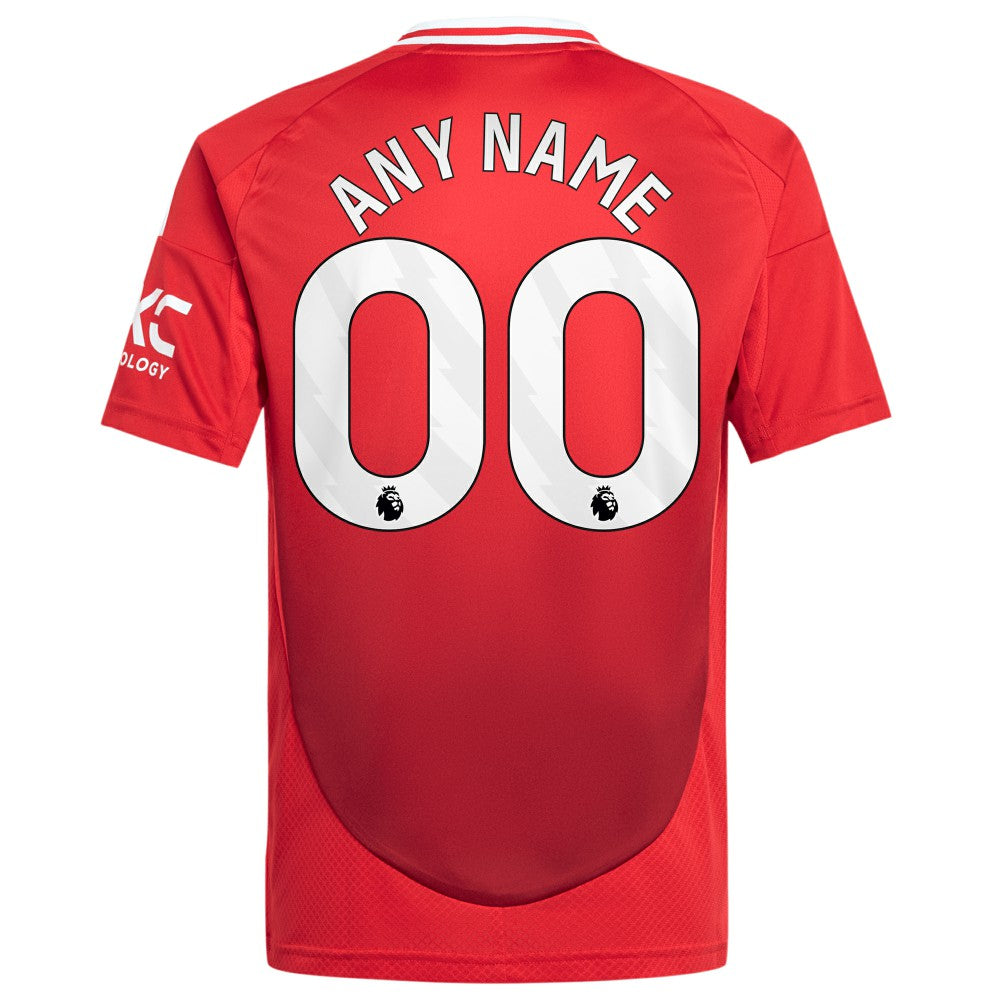 Manchester United Youth 2024/25 Home Replica Custom Jersey - Red cheap
