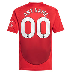 Manchester United Youth 2024/25 Home Replica Custom Jersey - Red cheap
