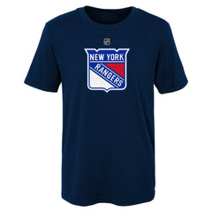 New York Rangers Youth Primary Logo T-Shirt - Navy T-shirts