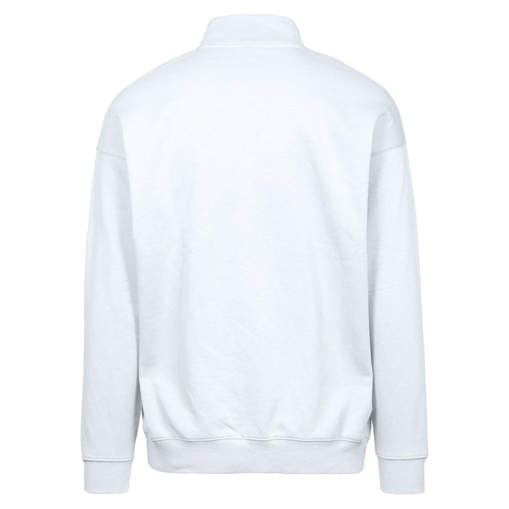 Toronto Blue Jays Levelwear Murray Core Logo Quarter-Zip Pullover Top White