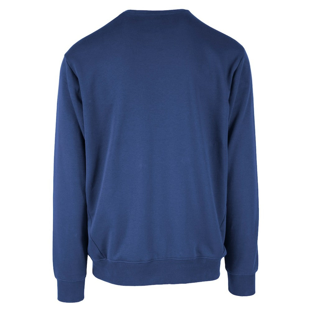 Atlanta Braves Levelwear Zane Cooperstown Collection Retro Spellout Pullover Sweatshirt Royal