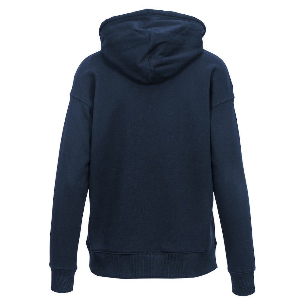 Boston Red Sox Levelwear Women's Adorn Cooperstown Collection Retro Spellout Pullover Hoodie Navy