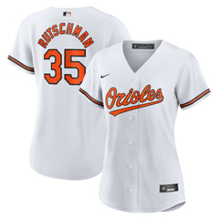 Adley Rutschman Baltimore Orioles Women's Home Replica Player Jersey White
