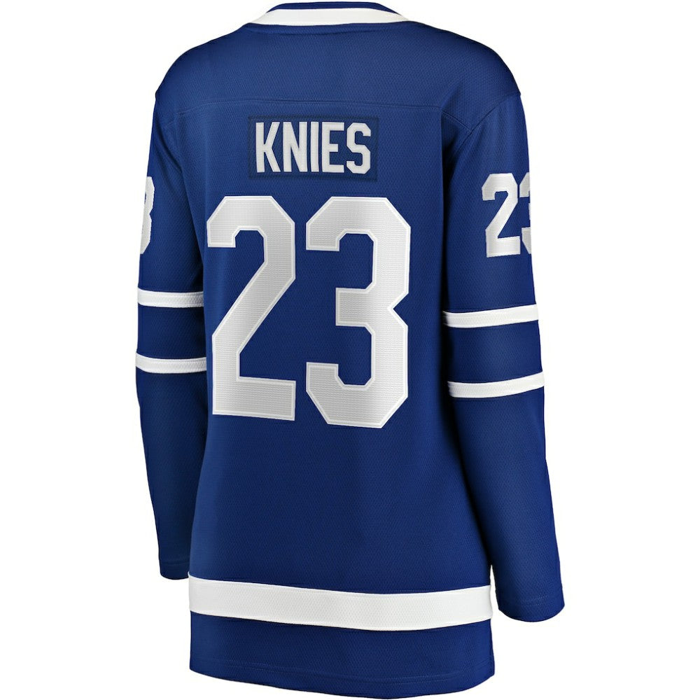 Matthew Knies Toronto Maple Leafs Fanatics Women's Home Breakaway Jersey - Blue Jerseys
