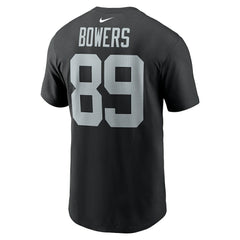 Brock Bowers Las Vegas Raiders Name & Number T-Shirt - Black on sale