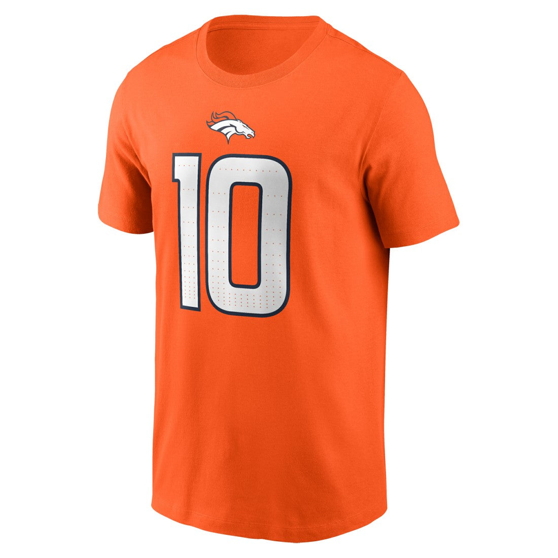 Bo Nix Denver Broncos Name & Number T-Shirt - Orange discount