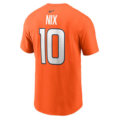 Bo Nix Denver Broncos Name & Number T-Shirt - Orange discount