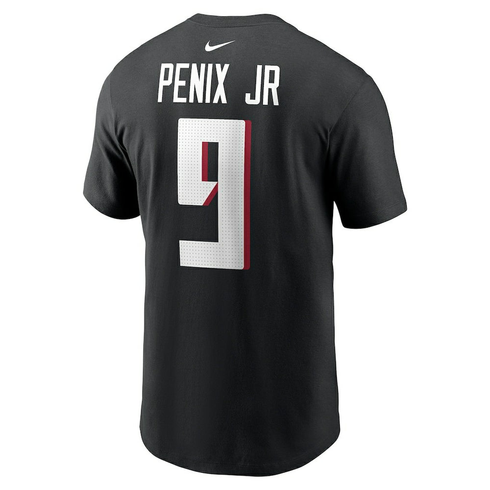 Michael Penix Jr. Atlanta Falcons Name & Number T-Shirt - Black for sale