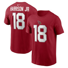 Marvin Harrison Jr. Arizona Cardinals Name & Number T-Shirt - Cardinal outlet