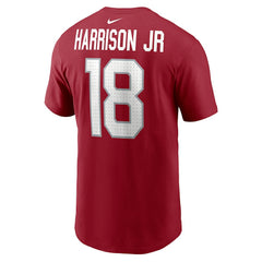 Marvin Harrison Jr. Arizona Cardinals Name & Number T-Shirt - Cardinal outlet