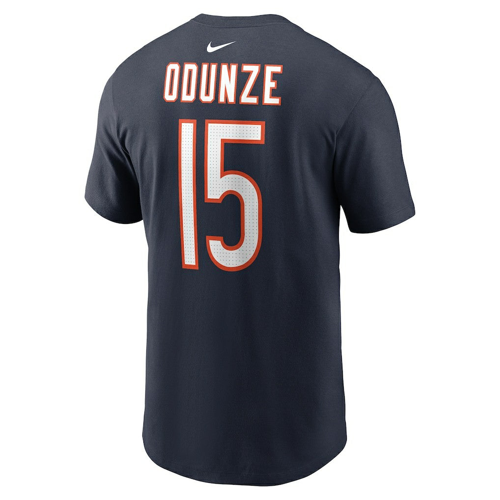 Rome Odunze Chicago Bears Name & Number T-Shirt - Navy discount