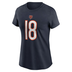 Caleb Williams Chicago Bears Women's Name & Number T-Shirt - Navy for sale