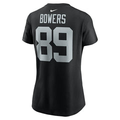 Brock Bowers Las Vegas Raiders Women's Player Name & Number T-Shirt - Black discount