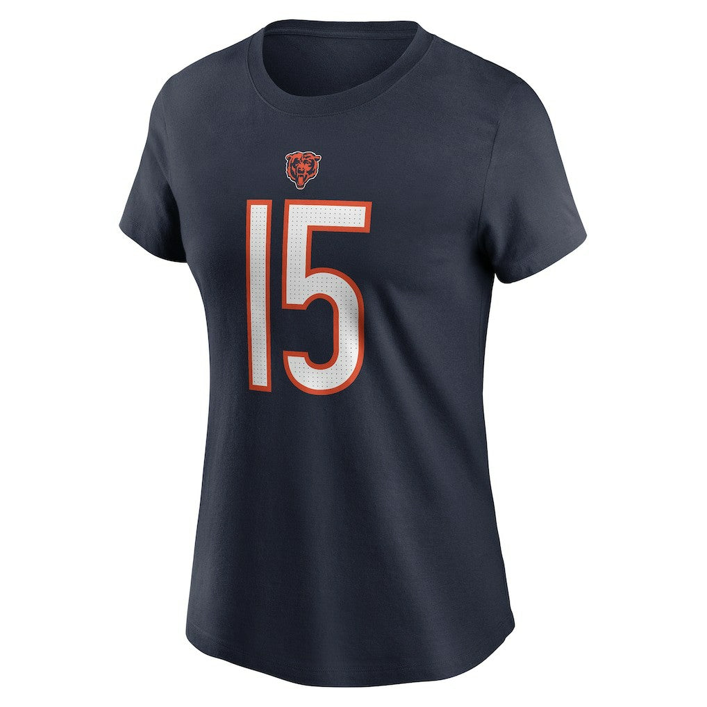 Rome Odunze Chicago Bears Women's Name & Number T-Shirt - Navy on sale