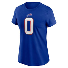 Keon Coleman Buffalo Bills Women's Player Name & Number T-Shirt - Royal on sale