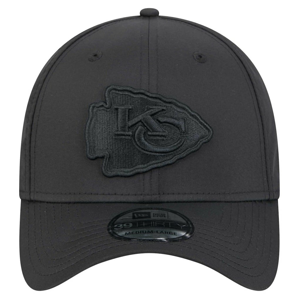 Kansas City Chiefs New Era Hydro 39THIRTY Flex Hat - Black cheap