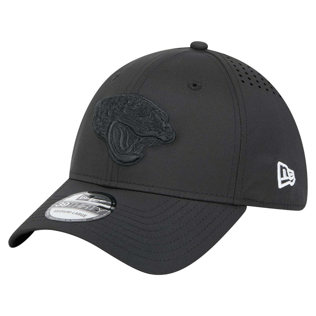 Jacksonville Jaguars New Era Hydro 39THIRTY Flex Hat - Black discount