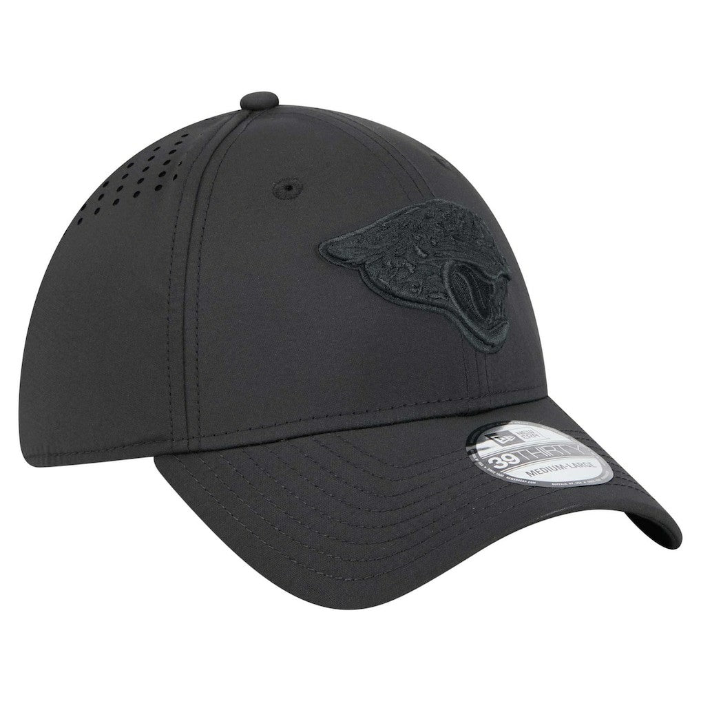 Jacksonville Jaguars New Era Hydro 39THIRTY Flex Hat - Black discount