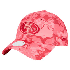 San Francisco 49ers New Era Women's Trippy 9TWENTY Adjustable Hat - Scarlet sale