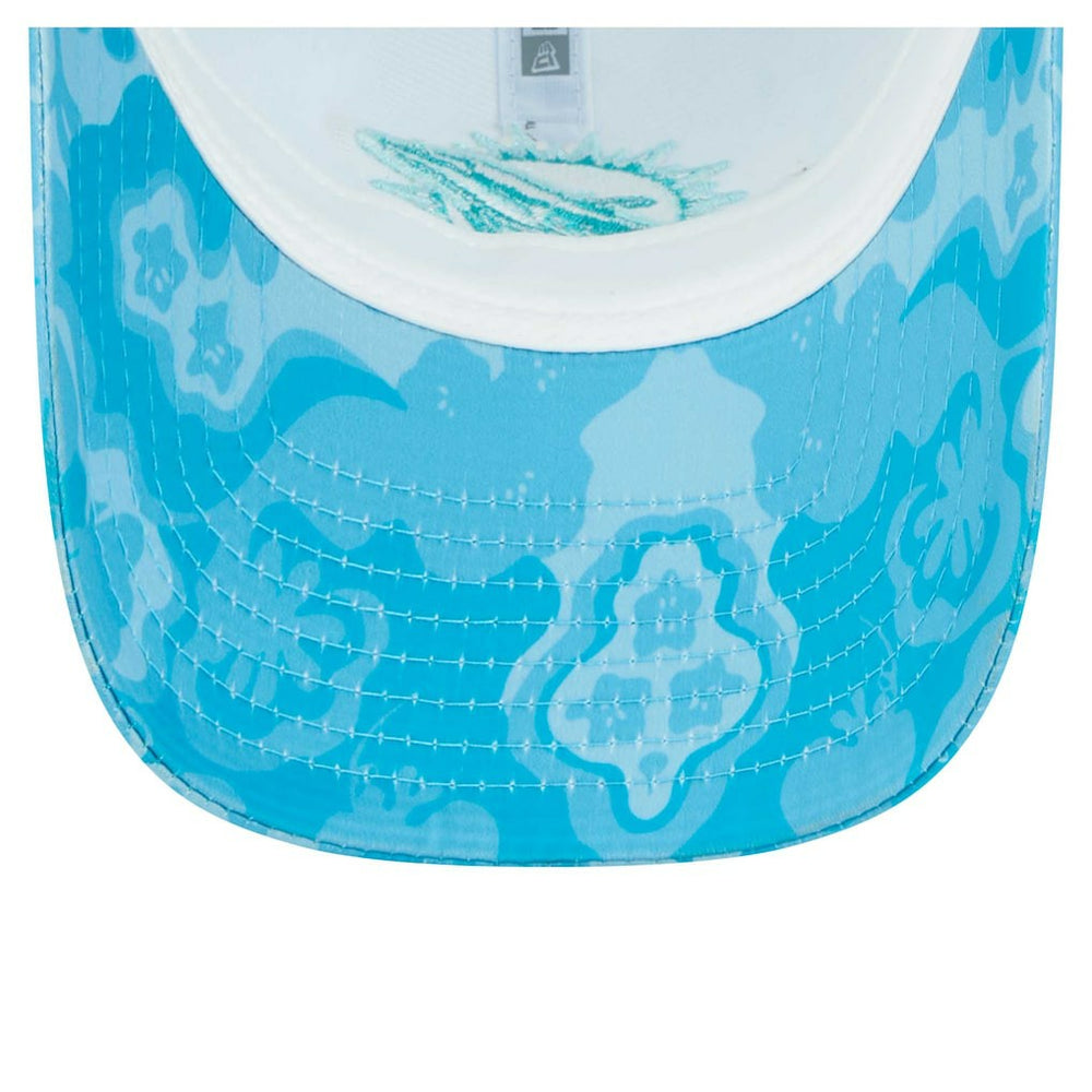 Miami Dolphins New Era Women's Trippy 9TWENTY Adjustable Hat - Aqua on sale