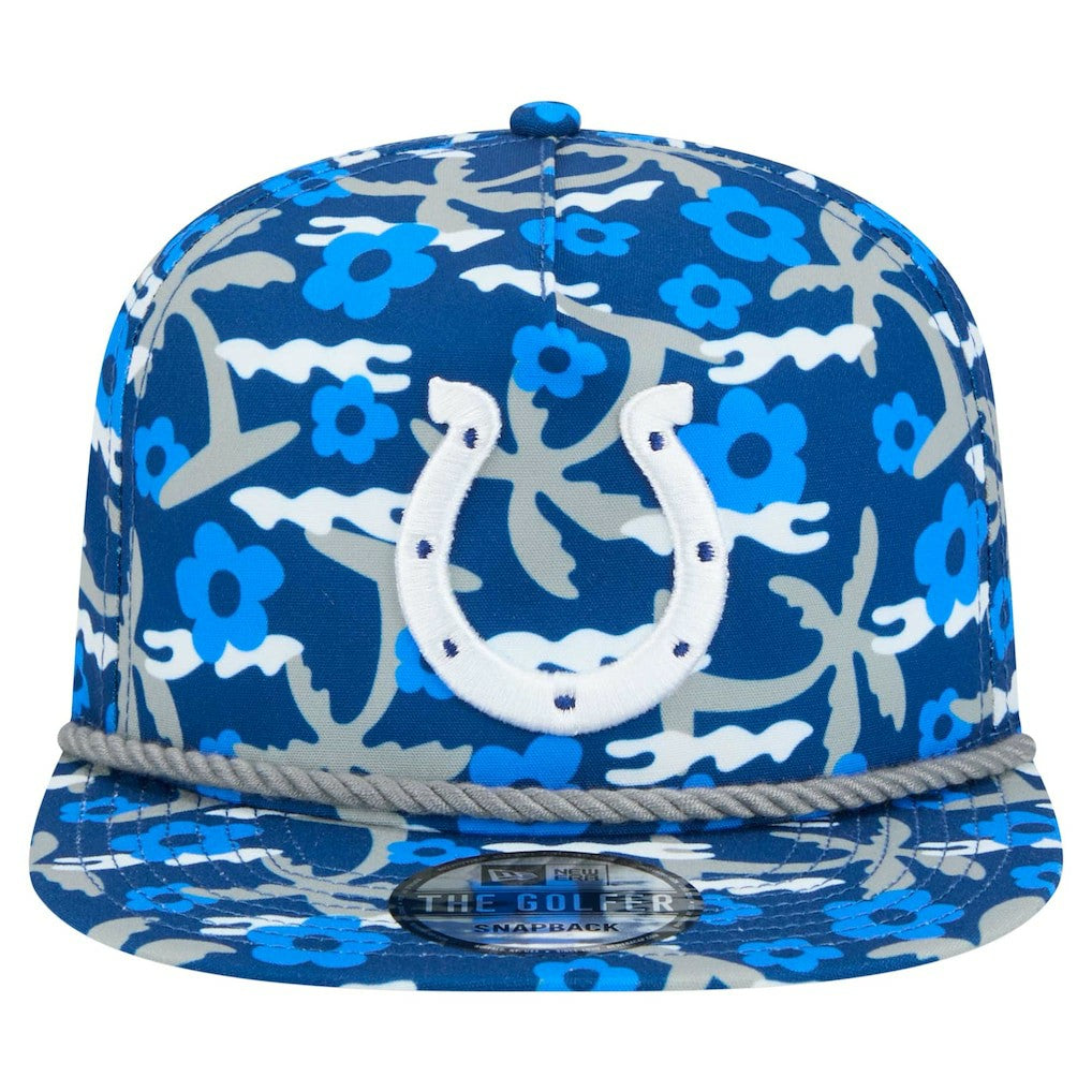 Indianapolis Colts New Era Wakey Wakey Golfer Snapback Hat - Royal sale