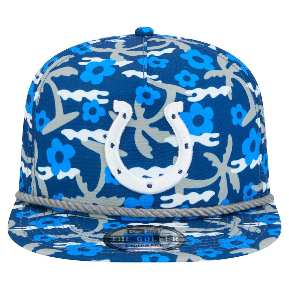 Indianapolis Colts New Era Wakey Wakey Golfer Snapback Hat - Royal sale