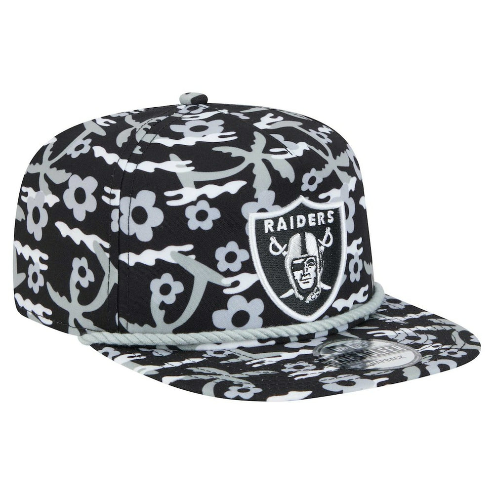 Las Vegas Raiders New Era Wakey Wakey Golfer Snapback Hat - Black discount