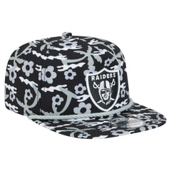 Las Vegas Raiders New Era Wakey Wakey Golfer Snapback Hat - Black discount