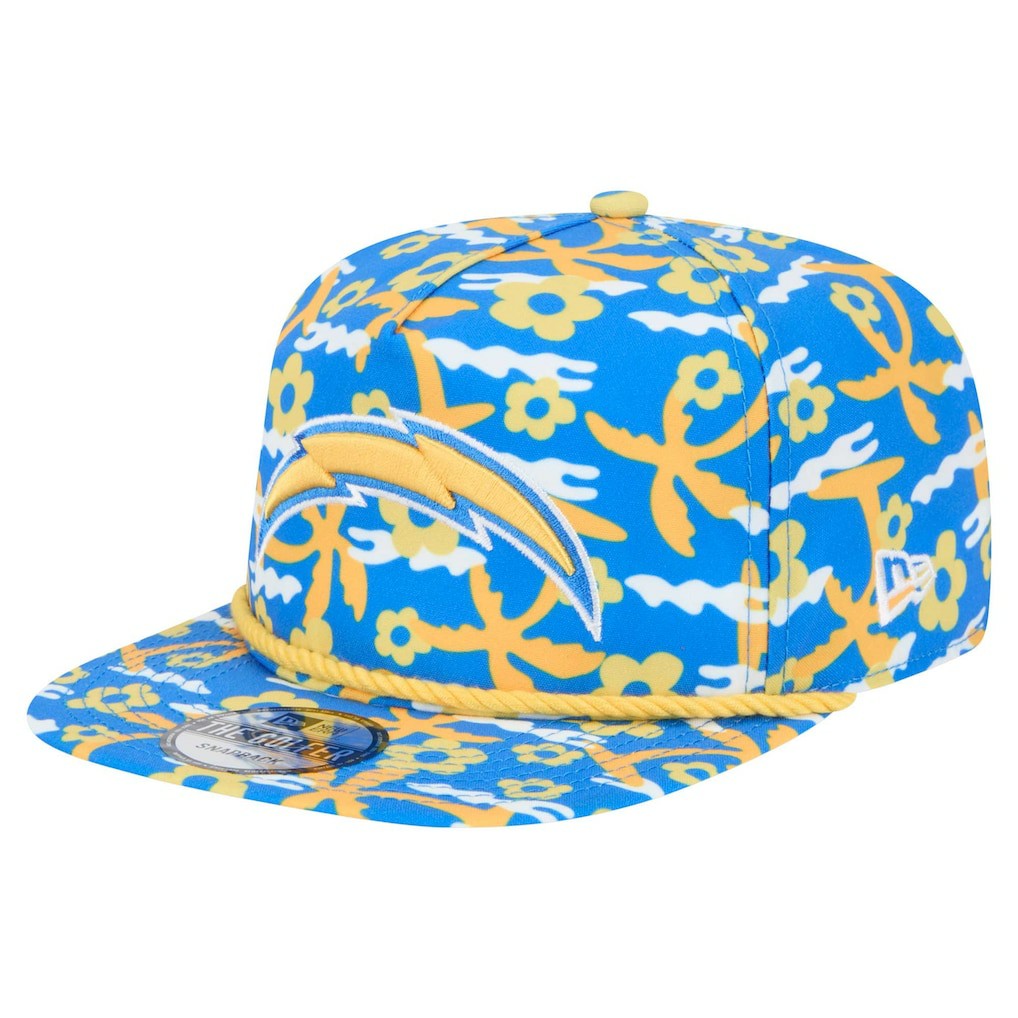 Los Angeles Chargers New Era Wakey Wakey Golfer Snapback Hat - Blue cheap