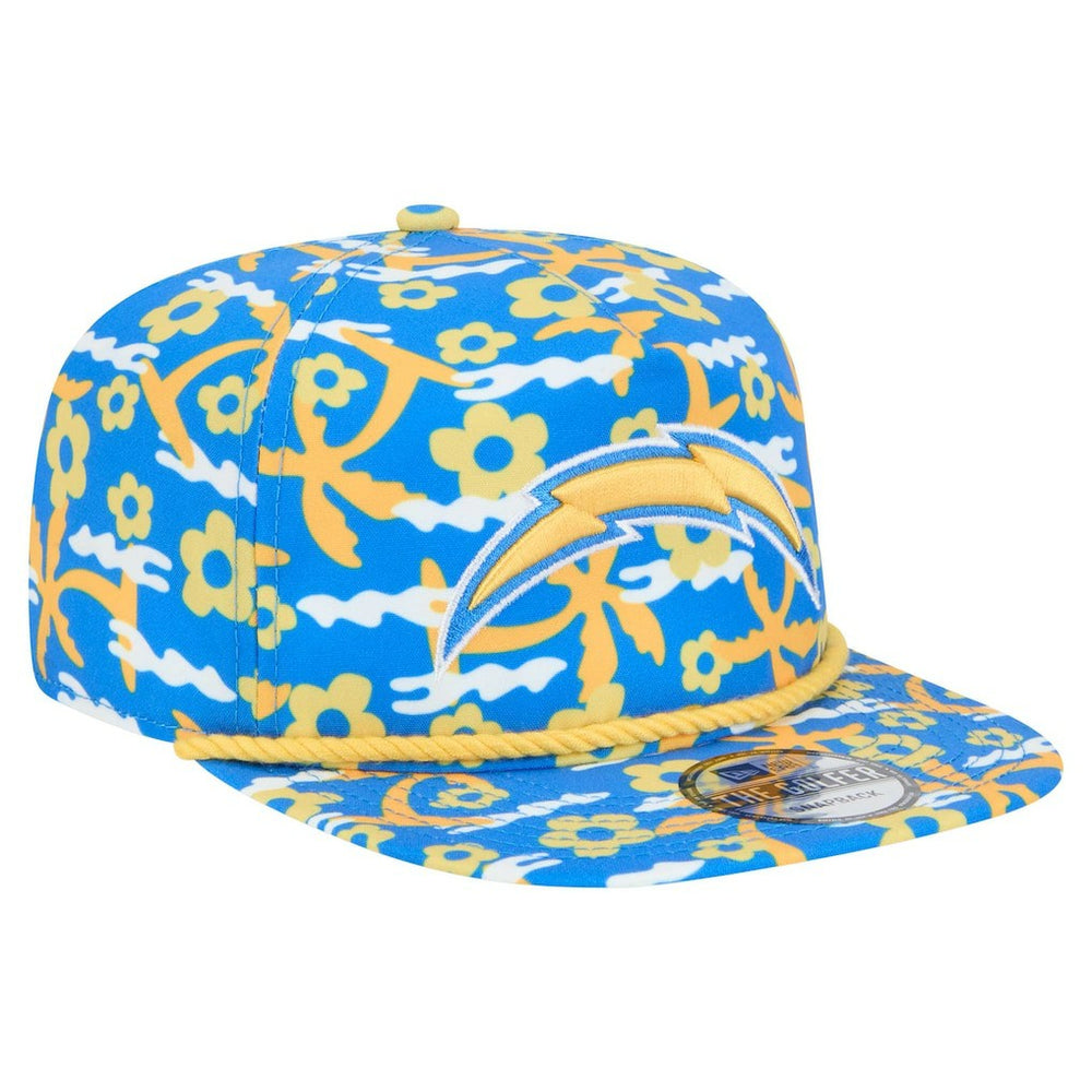 Los Angeles Chargers New Era Wakey Wakey Golfer Snapback Hat - Blue cheap
