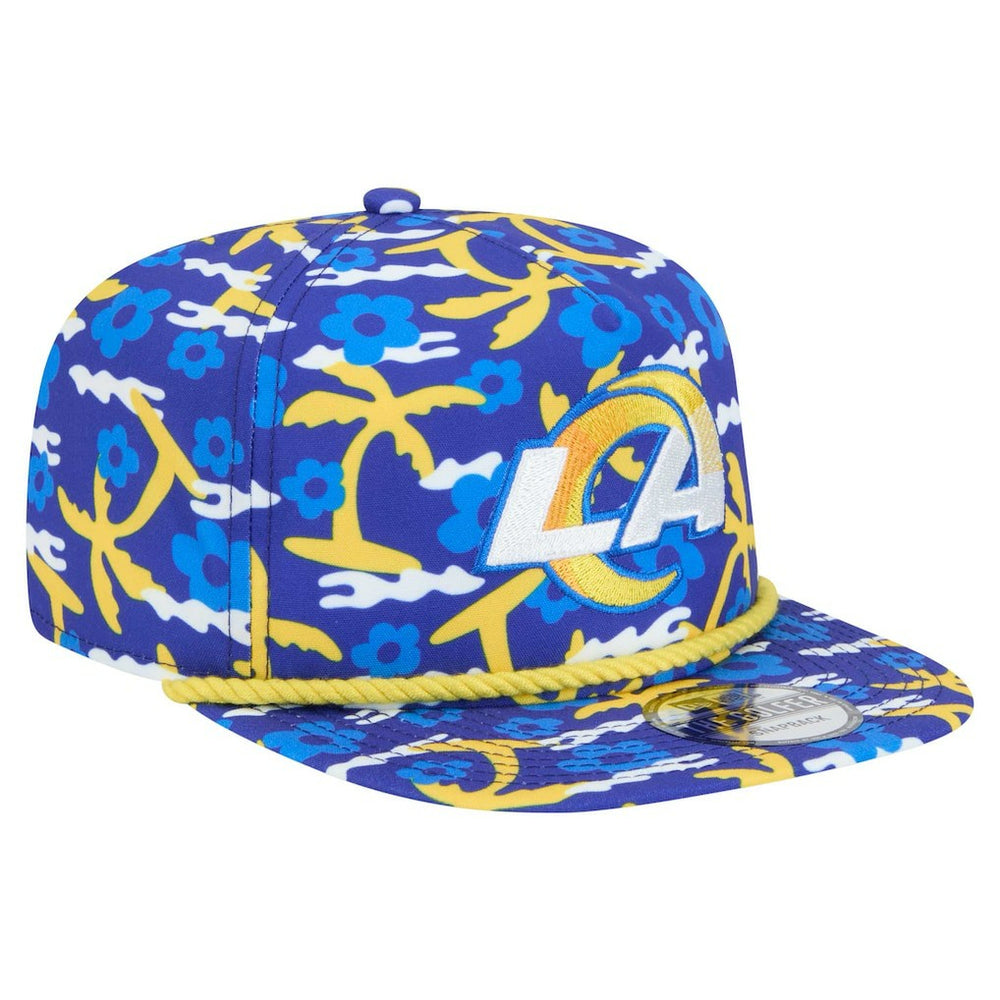 Los Angeles Rams New Era Wakey Wakey Golfer Snapback Hat - Royal for sale