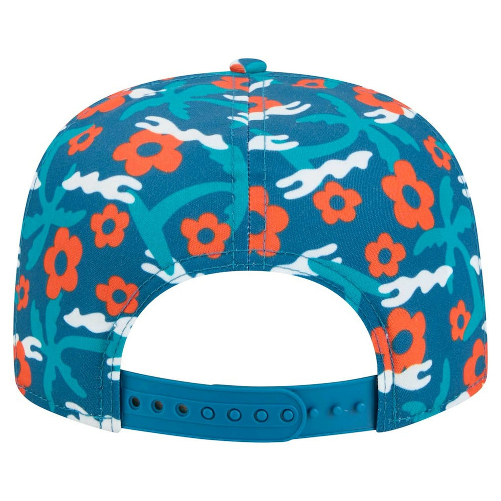 Miami Dolphins New Era Wakey Wakey Golfer Snapback Hat - Aqua on sale
