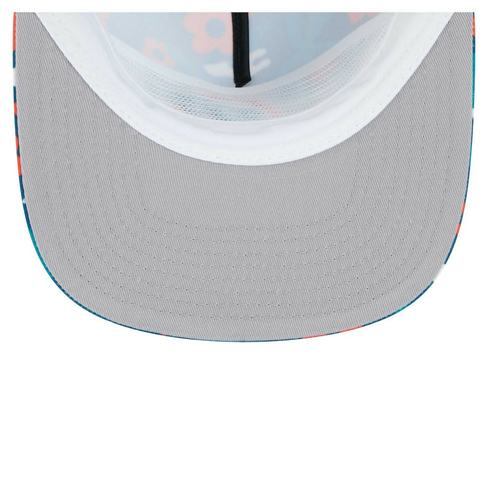 Miami Dolphins New Era Wakey Wakey Golfer Snapback Hat - Aqua on sale