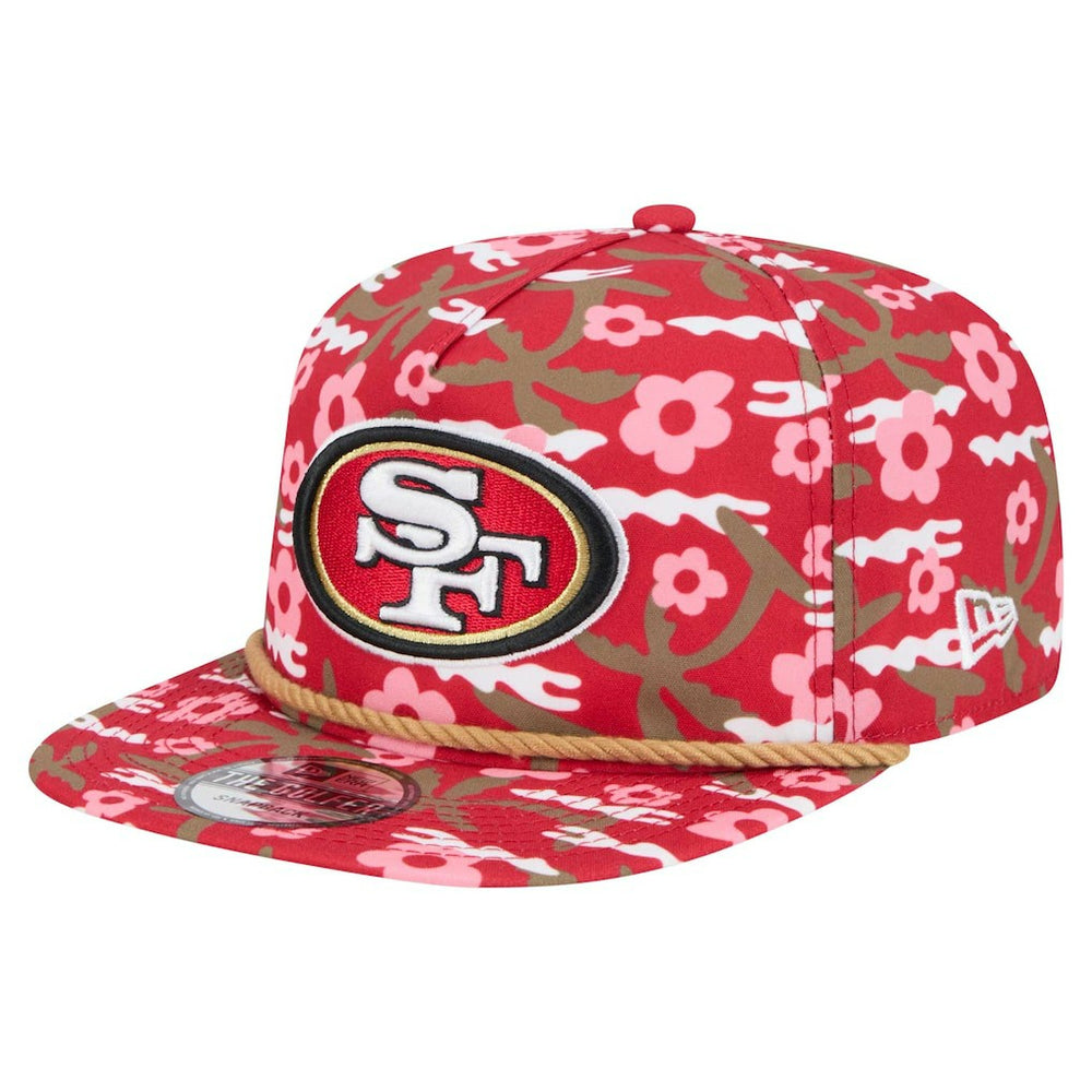 San Francisco 49ers New Era Wakey Wakey Golfer Snapback Hat - Scarlet sale