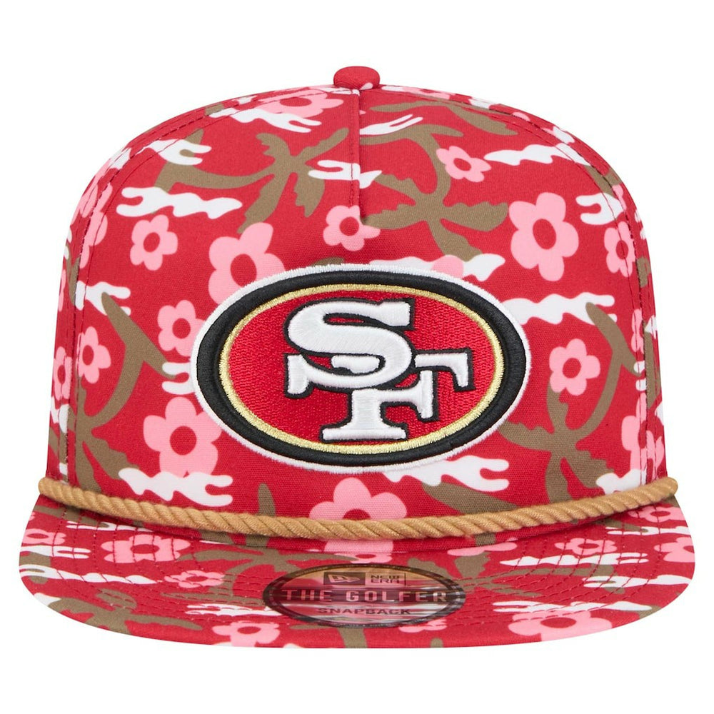 San Francisco 49ers New Era Wakey Wakey Golfer Snapback Hat - Scarlet sale