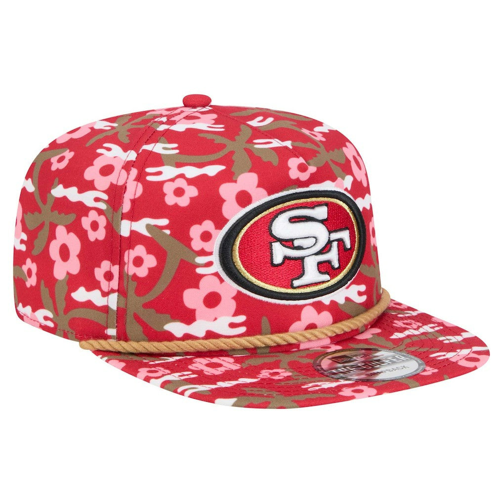 San Francisco 49ers New Era Wakey Wakey Golfer Snapback Hat - Scarlet sale
